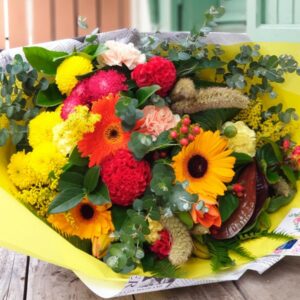 201þLe bouquet du fleuriste coloré Choix idéal