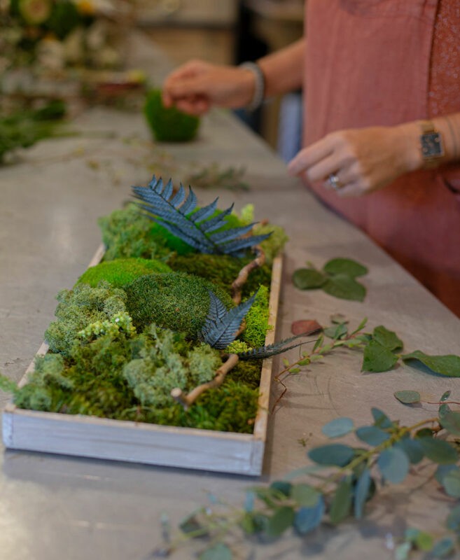 tableau végétal 1 impression nature